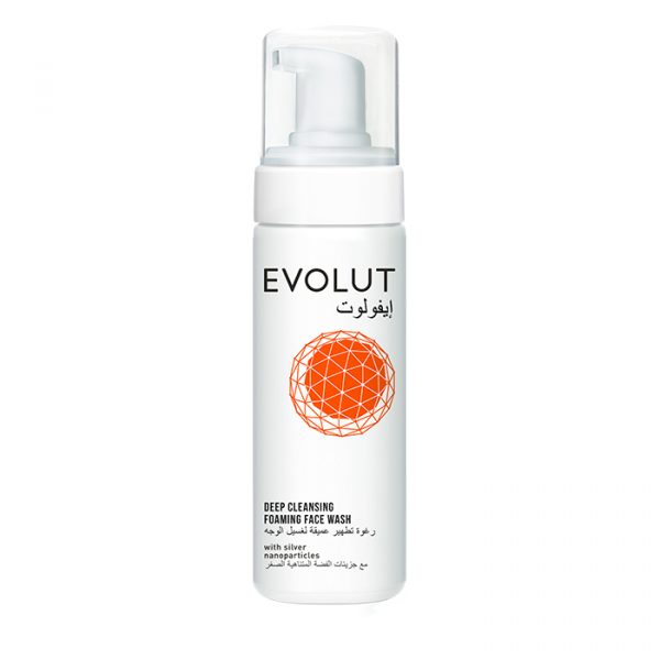 evolut cleansing foaming facewash